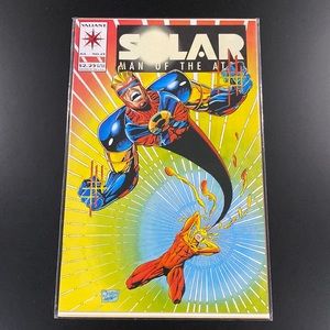 Solar Man of the Atom (1993) Vol. 1 No. 23 by Kevin Vanhook - Valiant Comic Book
